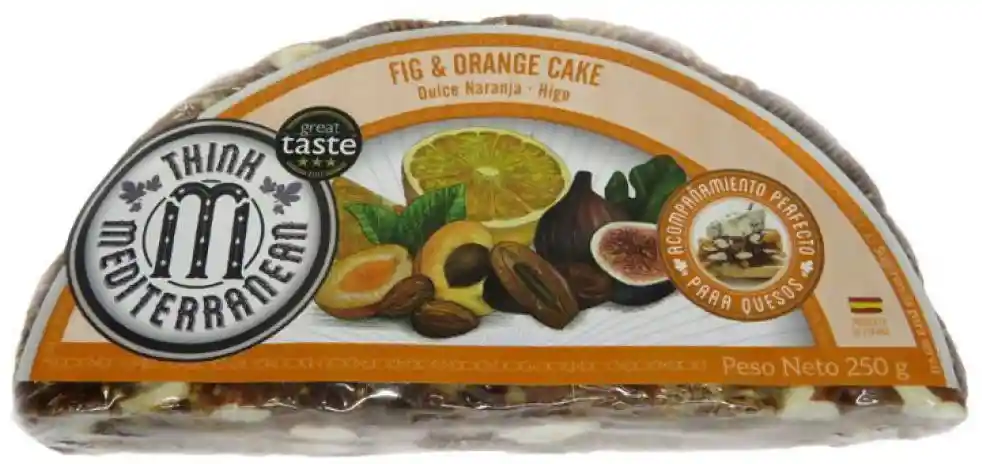 Dulce higo y naranja  250 g, Think  Mediterr£Nea