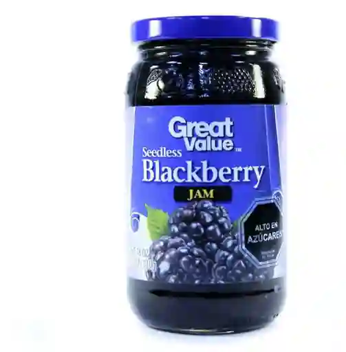Great Value Mermelada Blackberry sin Semillas