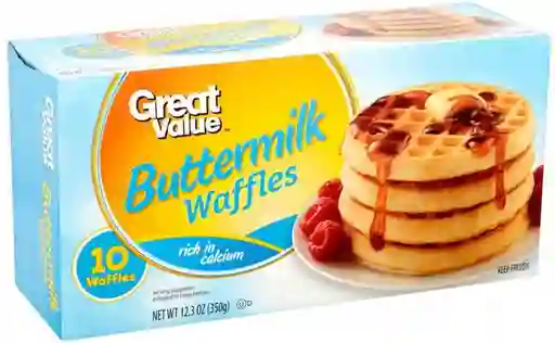 Buttermilk Waffles Great Value