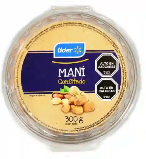 Mani Confitado Natural 300 g, Lider