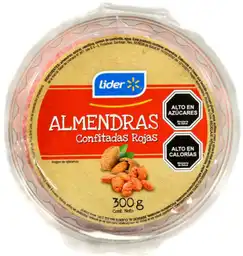 Líder Almendras Confitadas Rojas 300 G,