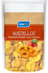 Líder Huesillos Deshidratados Con Carozo 800 Gr,