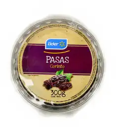 Líder Pasas Corinto 300 G,