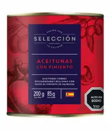 Selección Aceitunas Rellenas con Pimiento