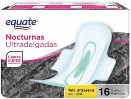 Equate Ultra Delgada Noct, 16 Un.