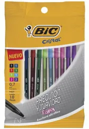 Bic Boligrafo Cristal Fashion + Clasicos (10 Un),