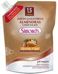 Simonds Jabon Dermo Almendras Chocolate Doy Pack