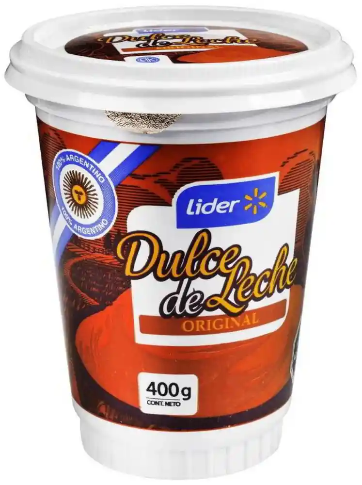 Líder Dulce De Leche Pote 400 G,