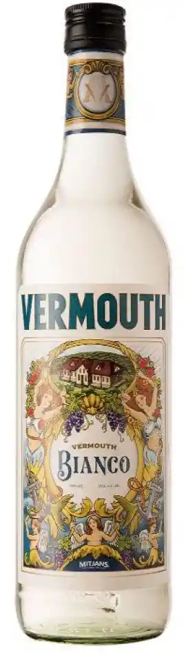 Mitjans Vermouth Bianco Botella 900 Ml.