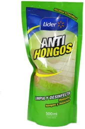 Líder Limpiador Antihongos Recarga Doypack 500 Ml,