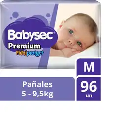 Babysec Pa Al Premium Flexiprotect Talla M 96 Un