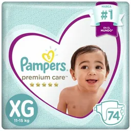 Pampers Pañales Premium Care Talla XG