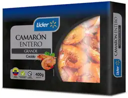 Camaron 41/50 Entero Cocido 400 g, Lider