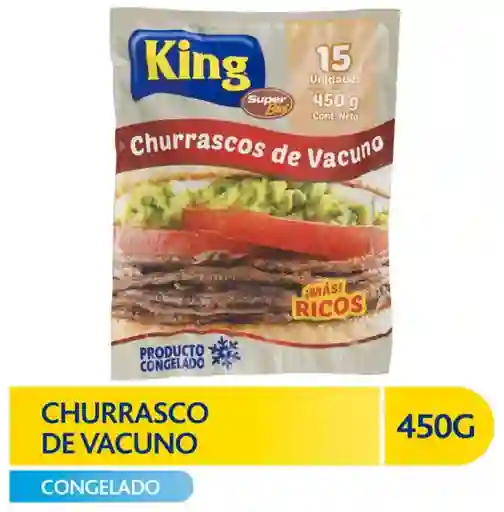 King Churrasco de Vacuno Congelado 