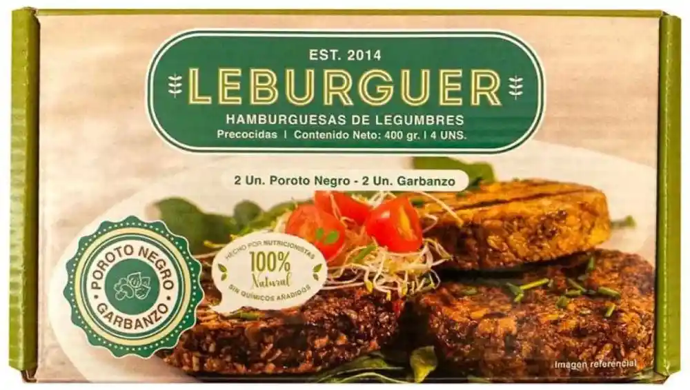 Le Burguer Hamburguesas De Legumbres