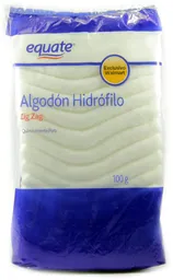 Equate Algodon Hidrofilo Zig Zag 100 g