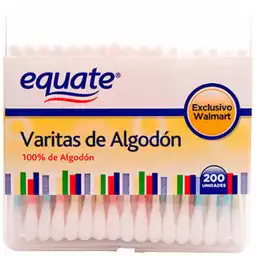 Equate Varitas Plásticas de Algodón