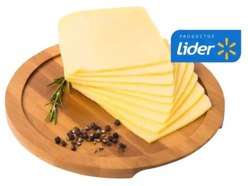 Queso Gauda Laminado Granel Lider
