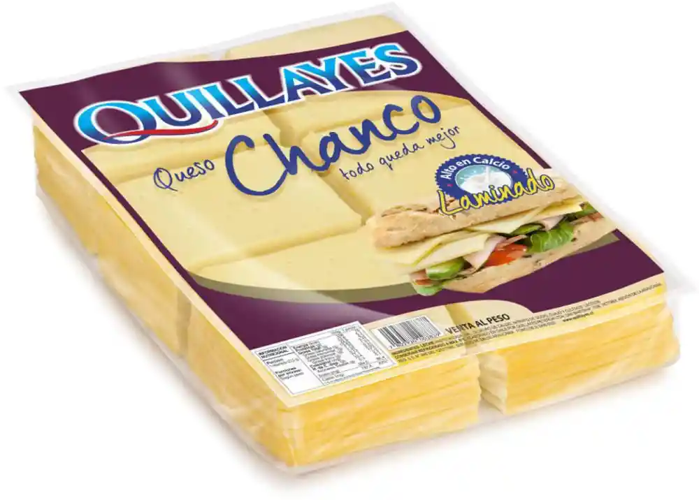 Quillayes Queso Chanco Laminado