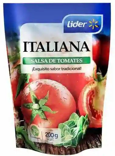 Italiana Salsa de Tomate  Líder 