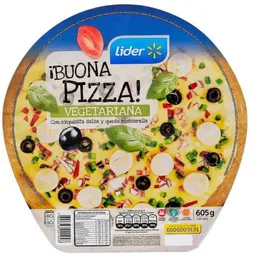 Líder Pizza Refrigerada Vegetariana