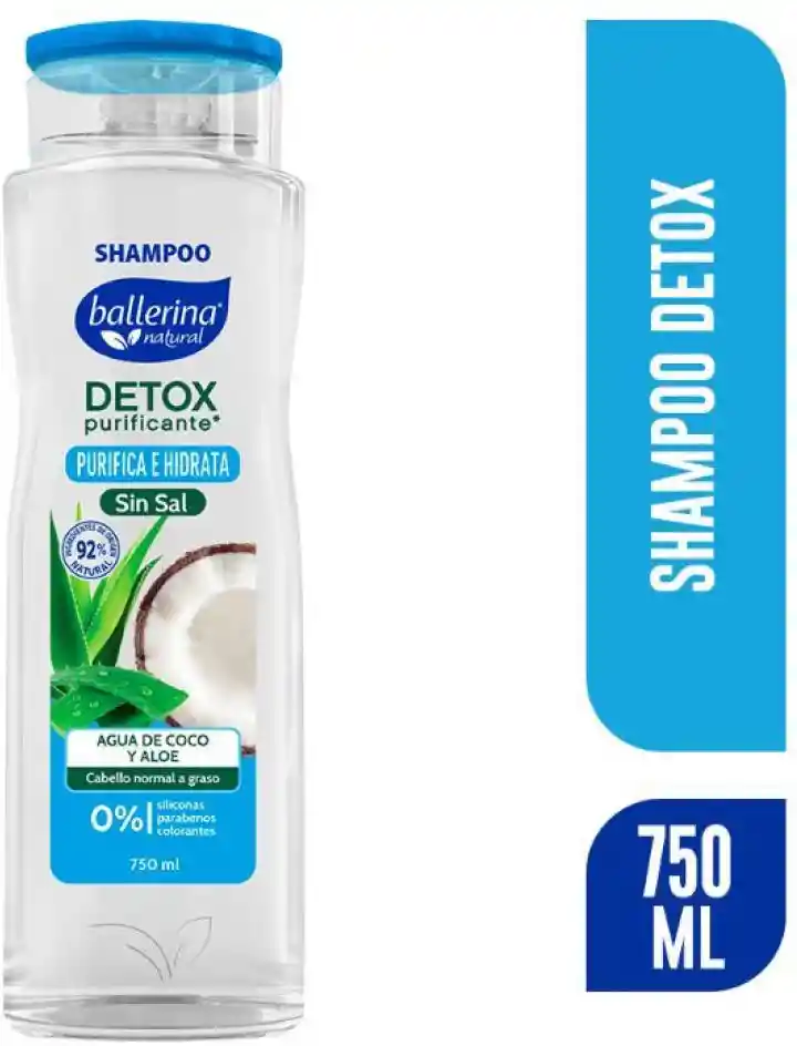 Ballerina Shampoo Detox Aloe