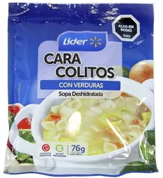 Sopa Deshidratada de Caracolitos con Verduras 76 g Lider