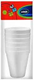 Vaso Termico Blanco 240 cc (6 Un) Lider