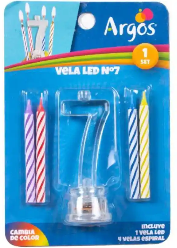 Argos Vela Led Num 7 1 U.