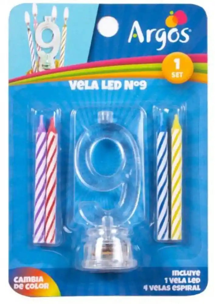 Argos Vela Led Num 9 1 U.