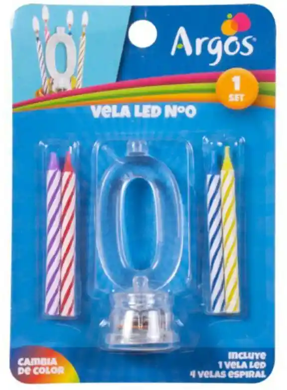 Argos Vela Led Num 0 1 U.