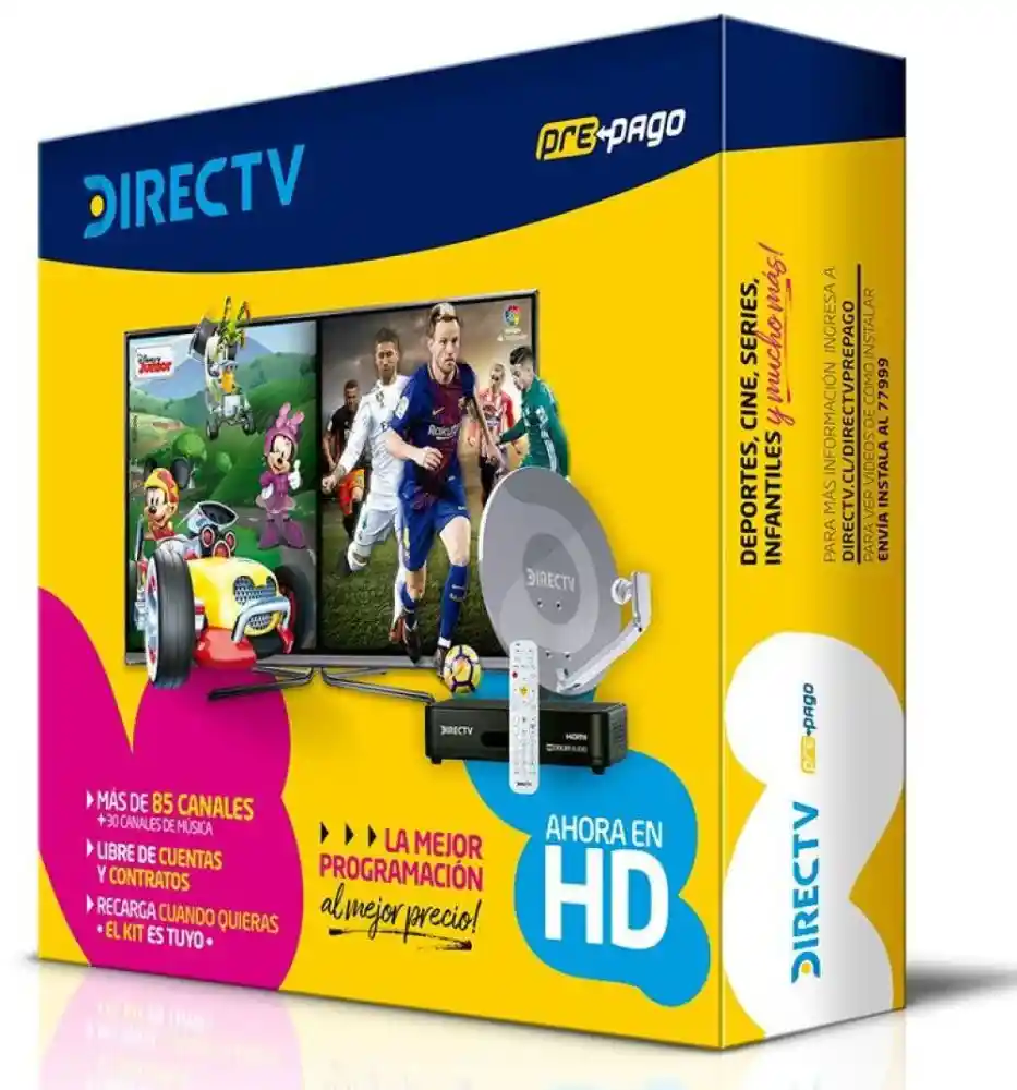 Kit DirecTV Prepago HD , Directv