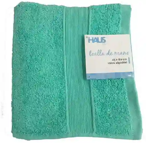 Toalla Mano Turquesa , Haus