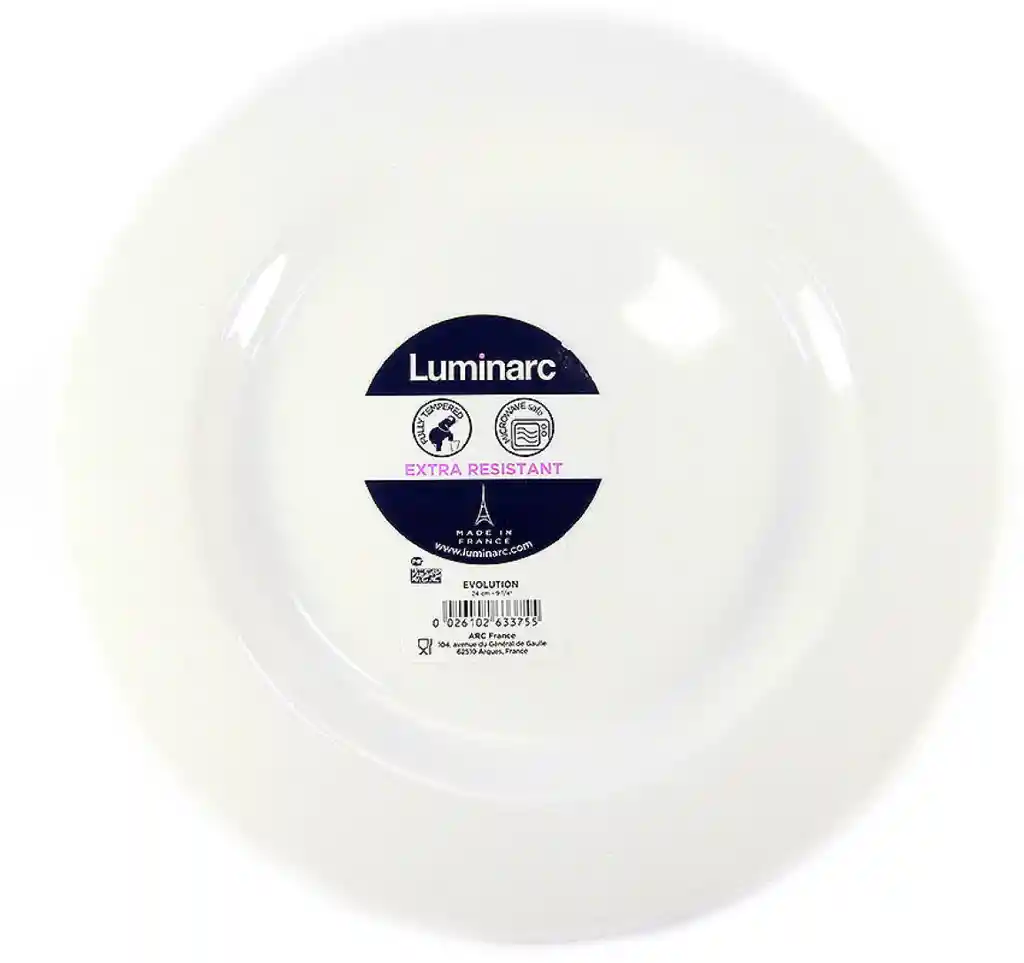 Luminarc Plato Fondo 24Cm, 1 Un.