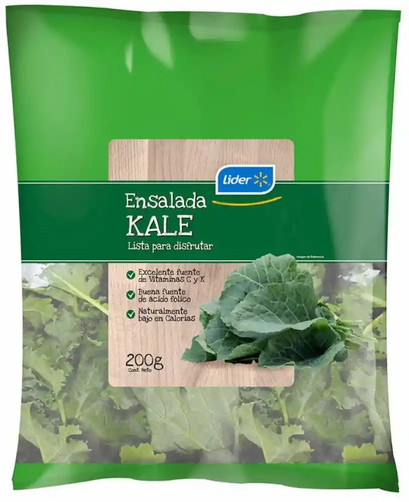 Ensalada Kale, 200 g. Lider