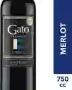 Gato Vino Tinto Premium Merlot 750 cc