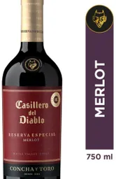 Casillero Del Diablo Vino Merlot 13.5G, 750 Cc.