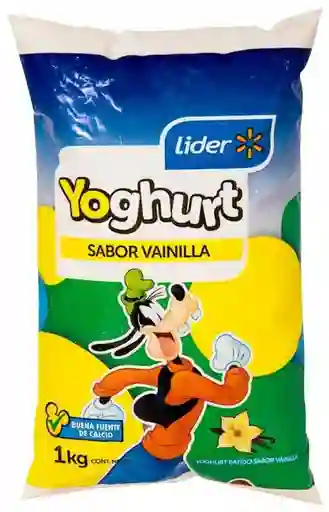 Yogurt Batido Sabor A Vainilla