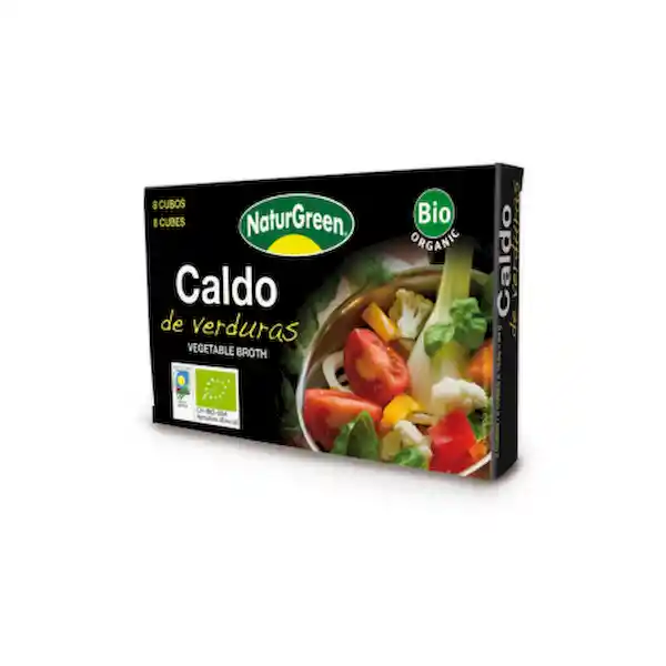 Naturgreen Caldo de Verduras en Cubos x 8 Unidades