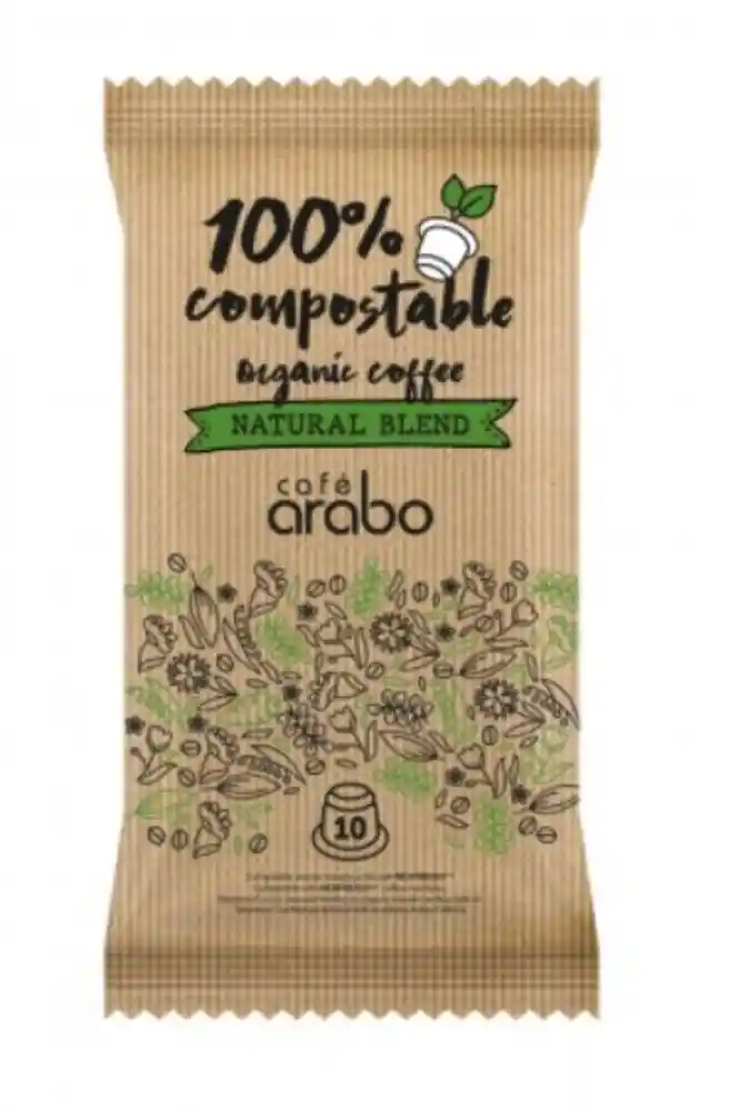 Arabo Natural Blend Café Capsulas 10 U