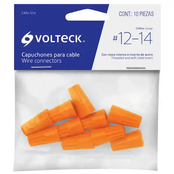 Vo Leck Conector Conicos Para Cable 12-14Awg