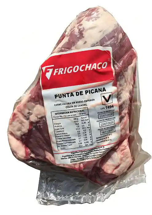 Punta De Picana Carne Premium De Paraguay Al Vacío