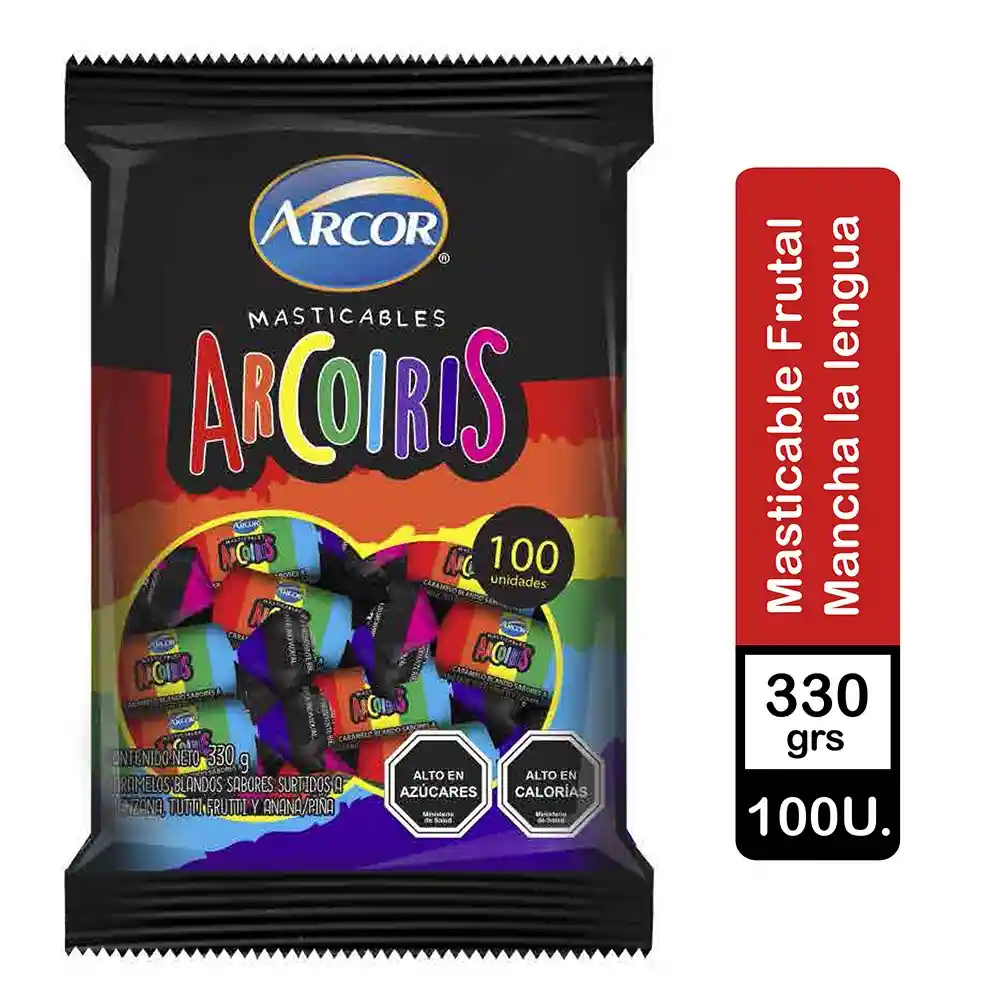 Arcor Caramelo Masticable Arcoíris