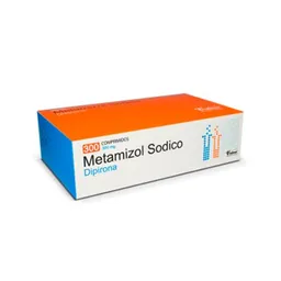 Metamizol Sodico Dipirona 300 mg x 300 comp (Mintlab)