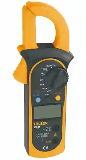 Tolsen Multímetro Digital Tenaza 600V/400A