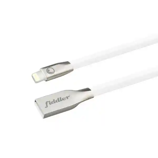 Fiddler Cable Plano Iphone Lightning 2.0A Blanco