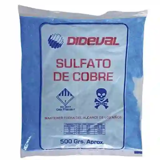 Dideval Sulfato de Cobre 500 g