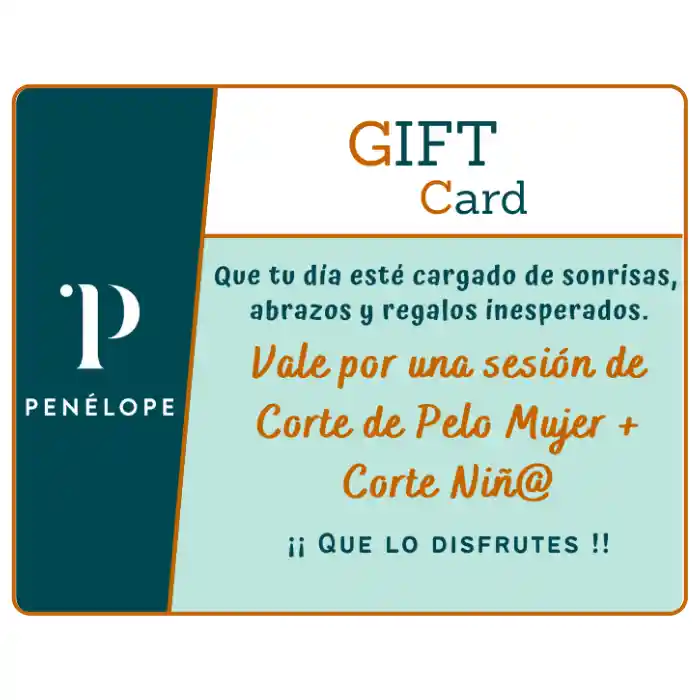 Penélope App Corte de Pelo Mujer + Corte Niñ@ a Domicilio