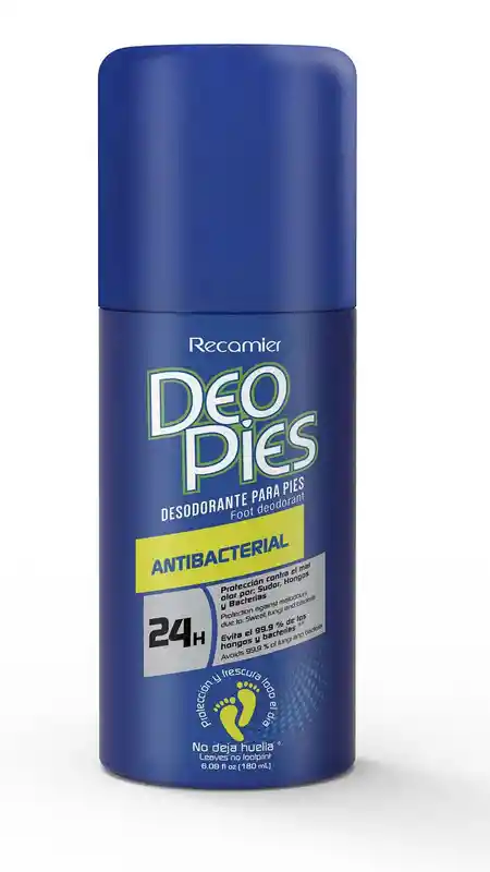 Deo Pies Desodorante Para Pies Spray Antibacterial