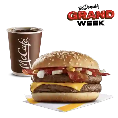 Grand Doble McBacon + Café